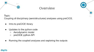 Part 5 Multidisciplinary analysis with Python preCICE and Calculix Crunchix [upl. by Acacia331]