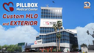 MLO New Pillbox Hill Hospital  Fiv3Devs GTA 5 FiveM AVAILABLE NOW [upl. by Arutak]