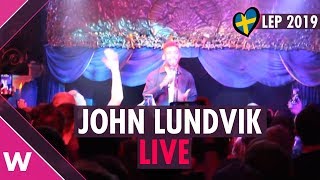 John Lundvik quotMy Turnquot Melodifestivalen 2018 LIVE  London Eurovision Party 2019 [upl. by Notyard]