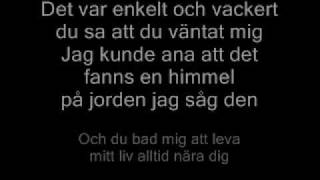 Åsa Jinder Av längtan till dig lyrics [upl. by Largent533]