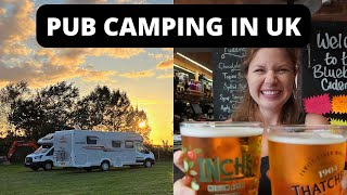 Camping for Free at Pubs in England What is Brit Stops [upl. by Dorette]