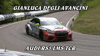 SALITA TRENTO  BONDONE 2024  GIANLUCA DEGLI AVANCINI  AUDI RS3 LMS TCR  VIDEO BELLUNOVIDEO [upl. by Thorne]