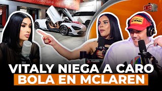 VITALY PONE CLARA A CARO BRITO POR PEDIR MATRICULA DE MCLAREN [upl. by Blanchette]