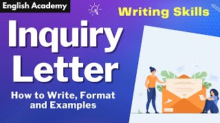 How to write Inquiry letter   Inquiry Letter Format and example  CBSE NCERT [upl. by Arada986]