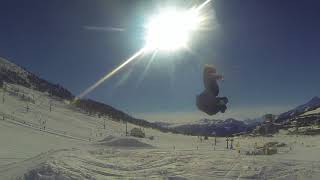 Sestriere Snow Park Italy 2018 [upl. by Repard34]