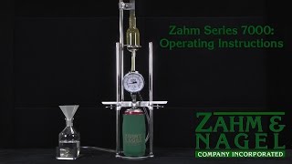 Zahm Series 7000 New Style Air Tester Operating Instructions [upl. by Krispin]