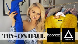 Boohoo Haul  Lasula Haul amp Try on  2018 [upl. by Sanborne]