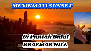 BRAEMAR HILL HONGKONG Bukit braemar hill rute pendek bisa menikmati Sunset [upl. by Charline171]