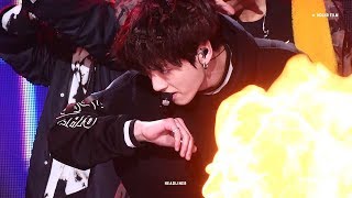 180101 가요대제전 MIC DROP  방탄소년단 정국 직캠 BTS JUNGKOOK FOCUS FANCAM [upl. by Laforge]