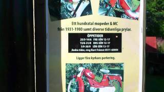 B R T C  Testar  Utflyktsmål  Moped och MC  Museum  Varnhem  Skara  110731  2touristplace [upl. by Shien307]