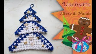 TUTORIAL ALBERO DI NATALE GRANNY SQUARE 🍂🍁  Come fare un fuoriporta con mattonelle alluncinetto [upl. by Ahtar]