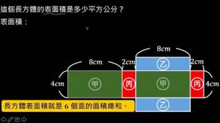 長方體的表面積 [upl. by Claudius615]