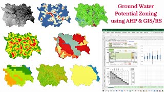 Identification of Groundwater Potential Zone using GISRemote Sensing Techniques and AHP Part1 [upl. by Uta386]