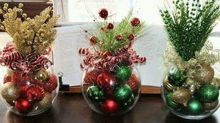 Centros de mesa navideños🌲Christmas table centerschristmas navidad [upl. by Mag]