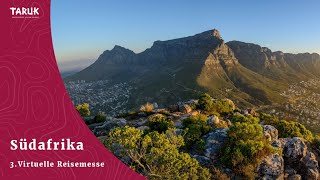 Südafrika Reisen Safaris amp Tipps  3 TARUK Virtuelle Reisemesse [upl. by Anni70]