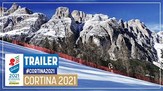 Cortina  Teaser  2021 FIS World Alpine Ski Championships [upl. by Lianne826]