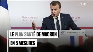 Fin du numerus clausus assistants médicaux  le plan santé de Macron en 5 mesures [upl. by Steffie]