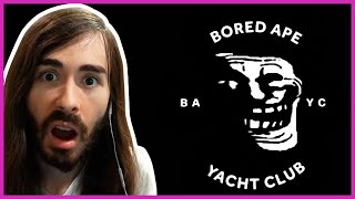 Moist Critical Reacts to BORED APE YACHT CLUB [upl. by Nivle114]