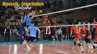 Greenyard vc Maaseik  Fenerbahçe Erkek Voleybol Maçı  BELÇİKA Röportajlar [upl. by Gran636]