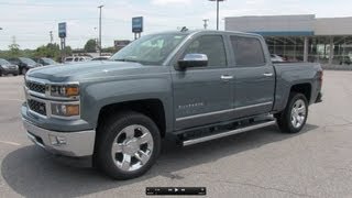 2014 Chevrolet Silverado LTZ Crew Cab Start Up Exhaust and In Depth Review [upl. by Ynogoham]