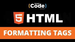 2HTML Text Formatting Tags [upl. by Voleta]