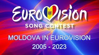 MOLDOVA IN EUROVISION 🇲🇩 20052024 [upl. by Yorle]