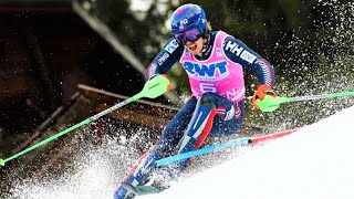 Henrik KRISTOFFERSEN  Winner  Slalom Run 2  Wengen SUI  2023 [upl. by Ebocaj372]