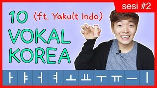 Huruf Vokal Dasar Bahasa Korea dalam 5 Menit  Pendasaran Hangeul 2 [upl. by Victory242]