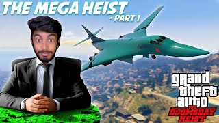 I Tried 🔥THE MEGA HEIST 🔥On GTA 5  PART 1  Black FOX [upl. by Nuahsyd]