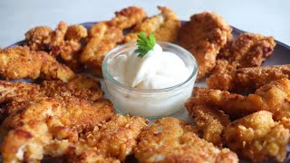 Хрупкави пилешки хапки Найвкусните пилешки филета  Chicken nuggets [upl. by Kcarb]