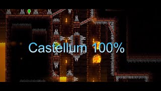 Castellum 100 EXTREME PLAT DEMON By Orelu Geometry Dash 22 [upl. by Francois406]