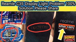 Reamle C35 Display Light Problem 100 Solution Please Share Reamle All Model Display Light Solution [upl. by Kellyann]