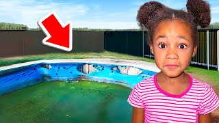 KIRAH RUINED OUR SWIMMING POOL 🤦🏾‍♀️ [upl. by Kylah]