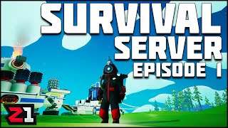 Astroneer Survival Server Episode 1  Astroneer Dedicated Server  Z1 Gaming [upl. by Olivann587]