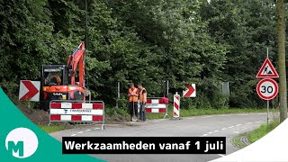 Nieuwe wegwerkzaamheden in Schijndel en Veghel I Omroep Meierij [upl. by Euqinahs]