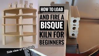 How to load and fire bisque for beginners tips and tricks [upl. by Prem]