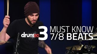 3 Must Know 78 Beats  Drum Lesson Drumeo [upl. by Tomkin134]