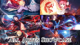 4KTales of CrestoriaAll Artes Showcase [upl. by Arodnahs]