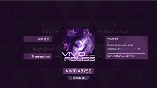 ACC6 SpecialArcaea Fanmade かたぎり  VIVID ABYSS Eternal 11 [upl. by Beberg]