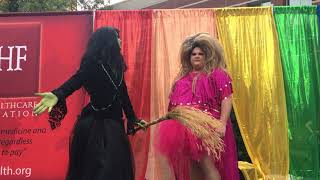 Defying Gravity Drag Queen Performance with Koko Dove ft Felina Fritz  SC Pride Festival 2017 [upl. by Ahsram]