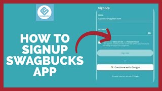 Swagbucks Signup How To Create Swagbucks Account 2023 [upl. by Nnair]