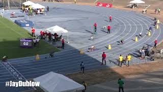 Kenrick Sharpe  Boys 400m U17 FINAL  Jamaica Carifta Trials 2023 [upl. by Anthia]