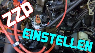 Golf 2 Zündzeitpunkt einstellen zB nach Zahnriemenwechsel [upl. by Dnaltiac963]