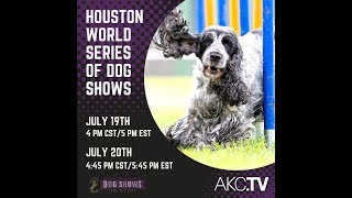 2018 Houston World Series of Dog Shows  Friday [upl. by Lebasi]