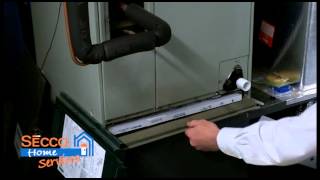 How to change your air handler or furnace disposable filter [upl. by Eniamrehc553]