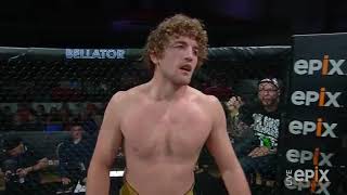 Ben Askren vs Jay Hieron Full Fight  Bellator 56 Welterweight Title Fight [upl. by Notniuqal]