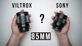 Viltrox 85mm f18 Sony lens FULL FRAME [upl. by Beane]