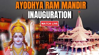 Ram Mandir Pran Pratishtha LIVE  Ayodhya Ram Mandir Consecration Ceremony  NDTV 24x7 LIVE TV [upl. by Caitlin]