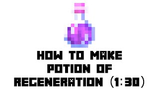 How to Make Every Potion in Minecraft 1204 [upl. by Deanna]