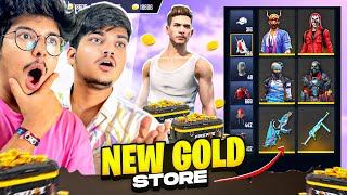 Free Fire Cheapest Store I Bought All Rare Items And Gun Skins😍🥳 Poor To Rich  Garena Free Fire [upl. by Ehcadroj943]